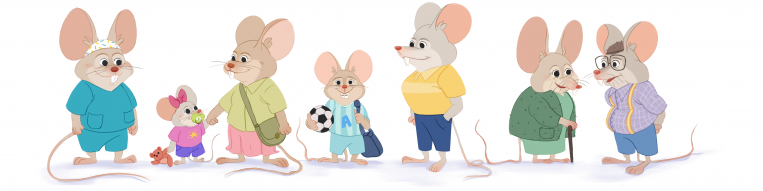 Personagens Ratinhos
